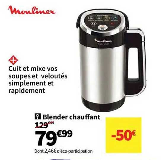 Blender chauffant