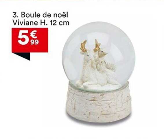Boule de Noël Viviane H. 12 cm