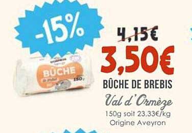 BÛCHE DE BREBIS