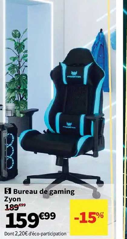 Bureau de gaming Zyon