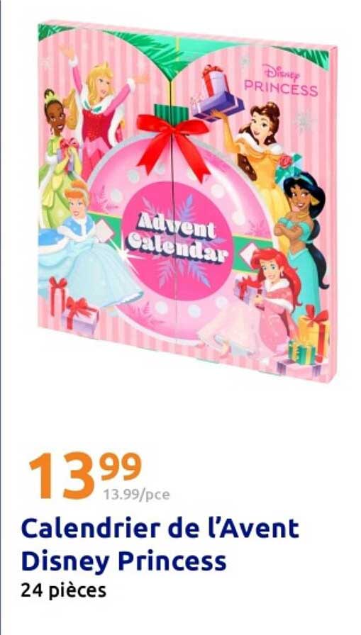 Calendrier de l’Avent Disney Princess