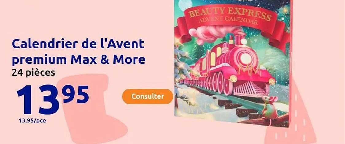 Calendrier de l'Avent premium Max & More