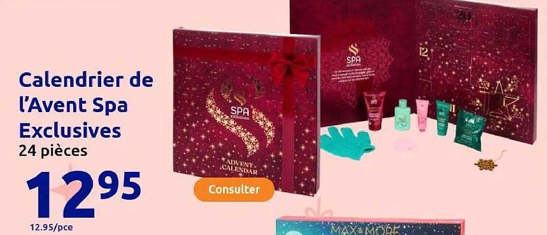 Calendrier de l’Avent Spa Exclusives