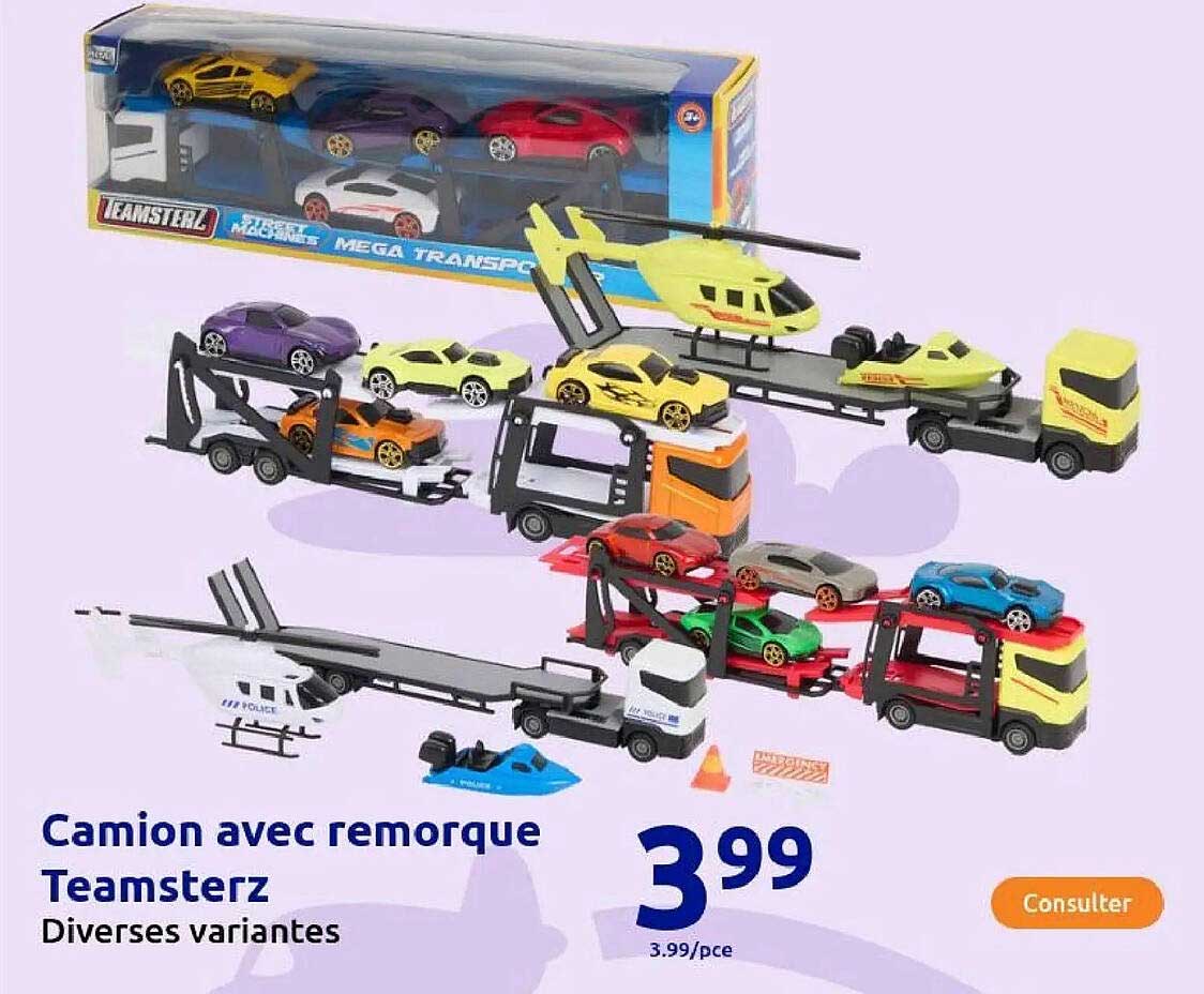 Camion avec remorque Teamsterz