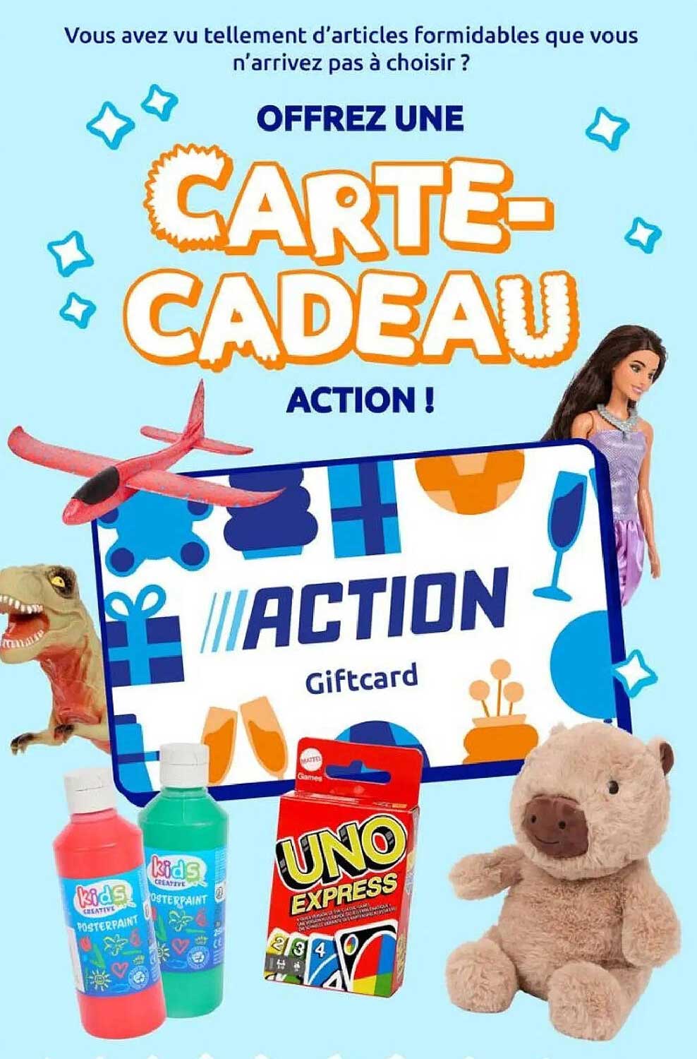 CARTE-CADEAU ACTION !