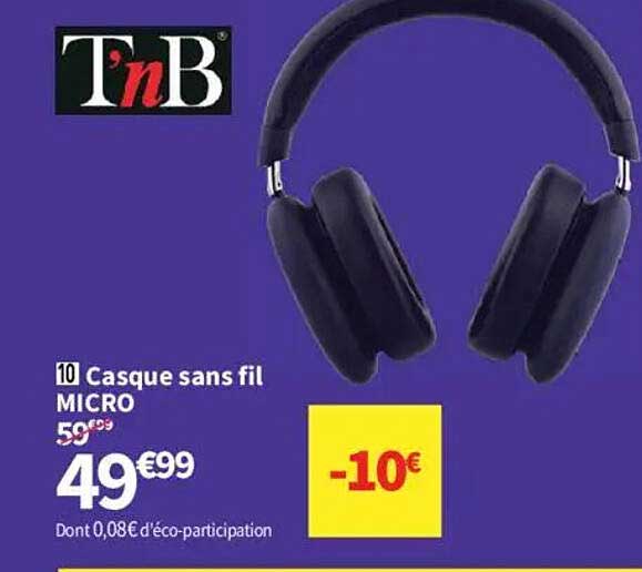 Casque sans fil MICRO