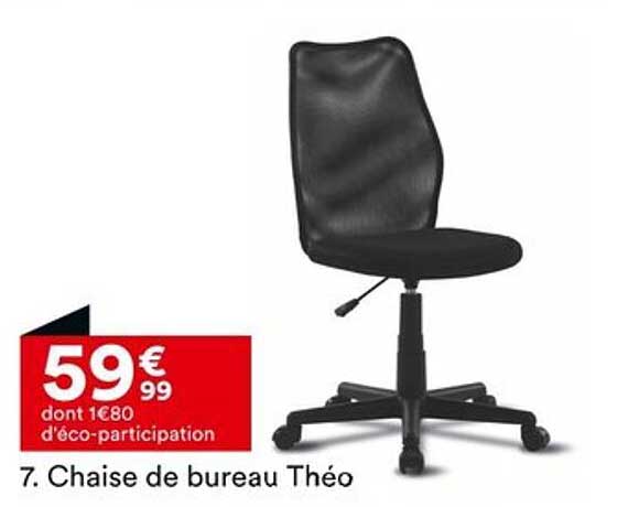 Chaise de bureau Théo