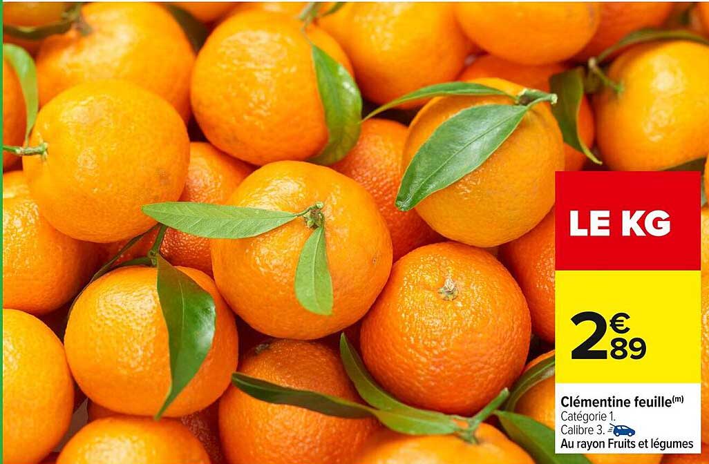Clémentine feuille