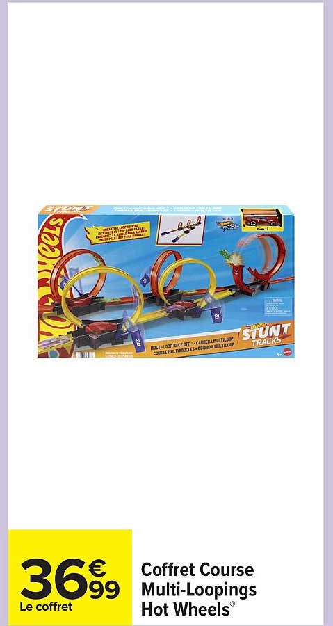 Coffret Course Multi-Loopings Hot Wheels®