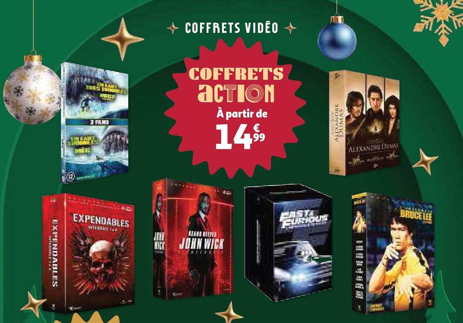 COFFRETS ACTION À PARTIR DE 14€99