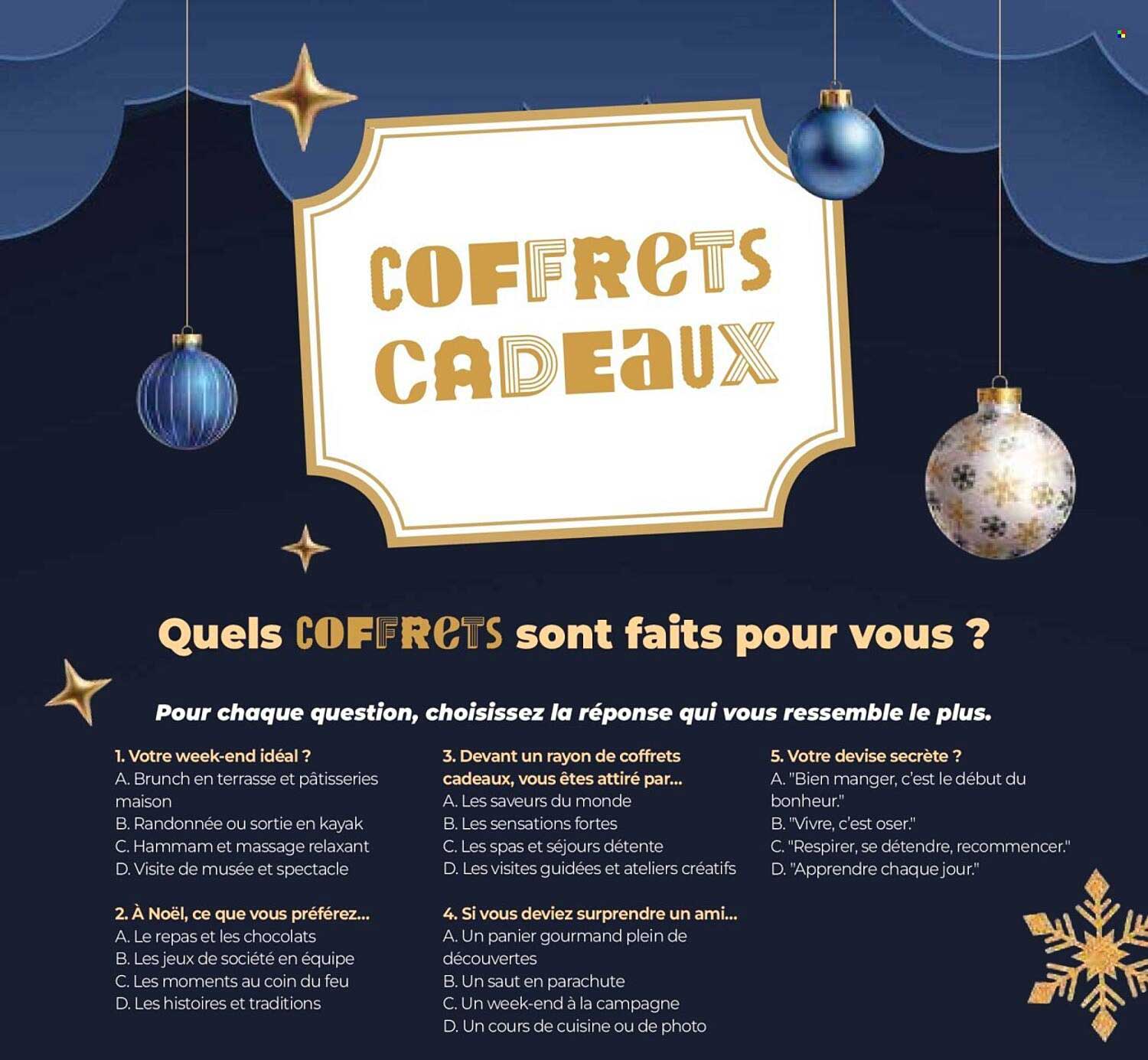 Coffrets cadeaux