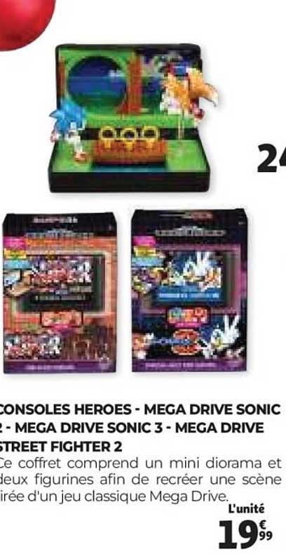 CONSOLES HEROES - MEGA DRIVE SONIC 2 - MEGA DRIVE SONIC 3 - MEGA DRIVE STREET FIGHTER 2