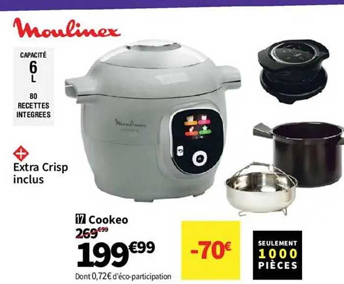 Cookeo Moulinex - 6 L
