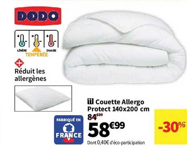 Couette Allergro Protect 140x200 cm