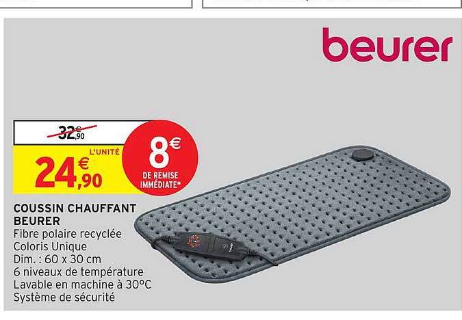 COUSSIN CHAUFFANT BEURER