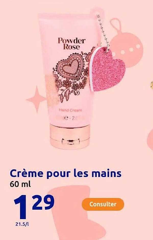 Crème pour les mains