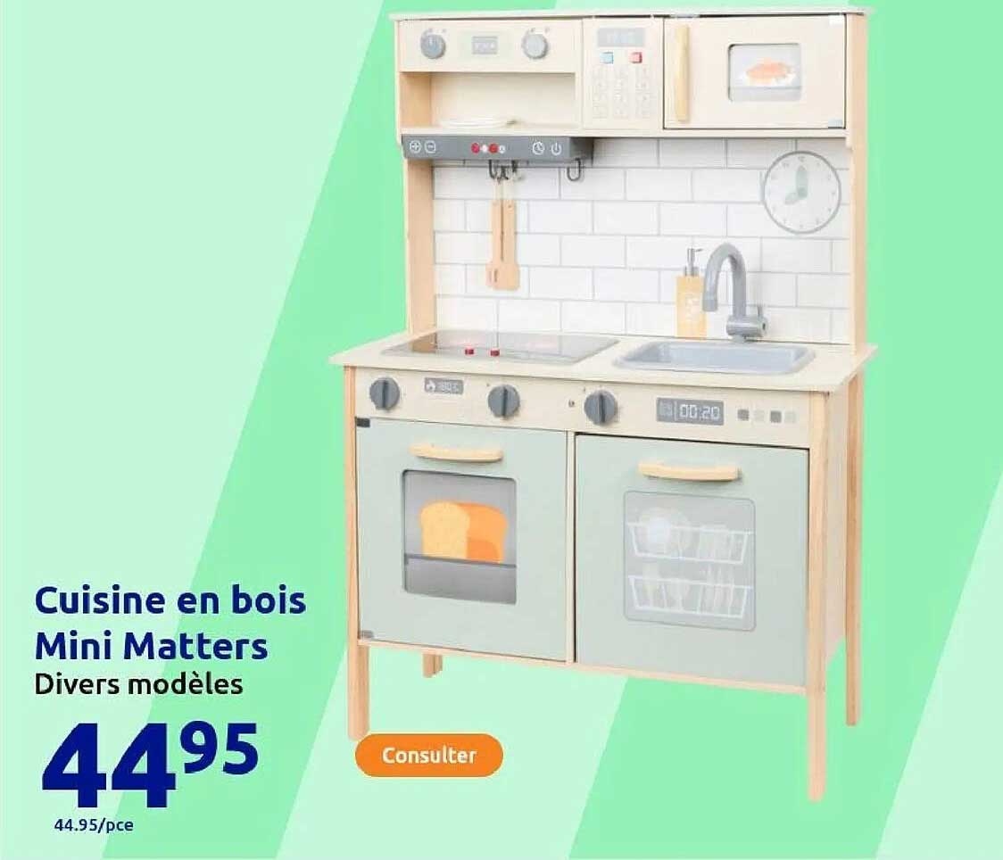 Cuisine en bois Mini Matters