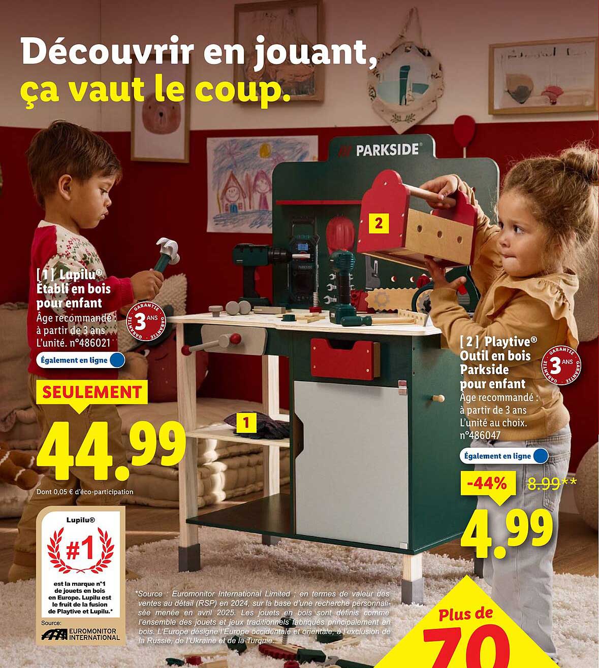 Découvrir en jouant, ça vaut le coup.