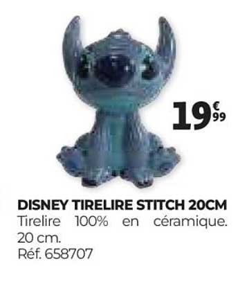 DISNEY TIRELIRE STITCH 20CM