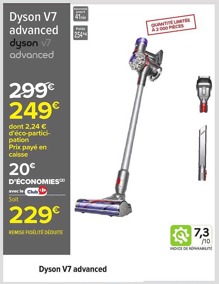 Dyson V7 advanced