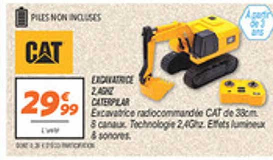 EXCAVATRICE 2.4GHz CATERPILAR