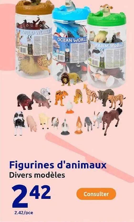Figurines d'animaux Divers modèles