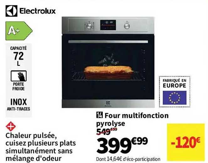 Four multifonction pyrolyse