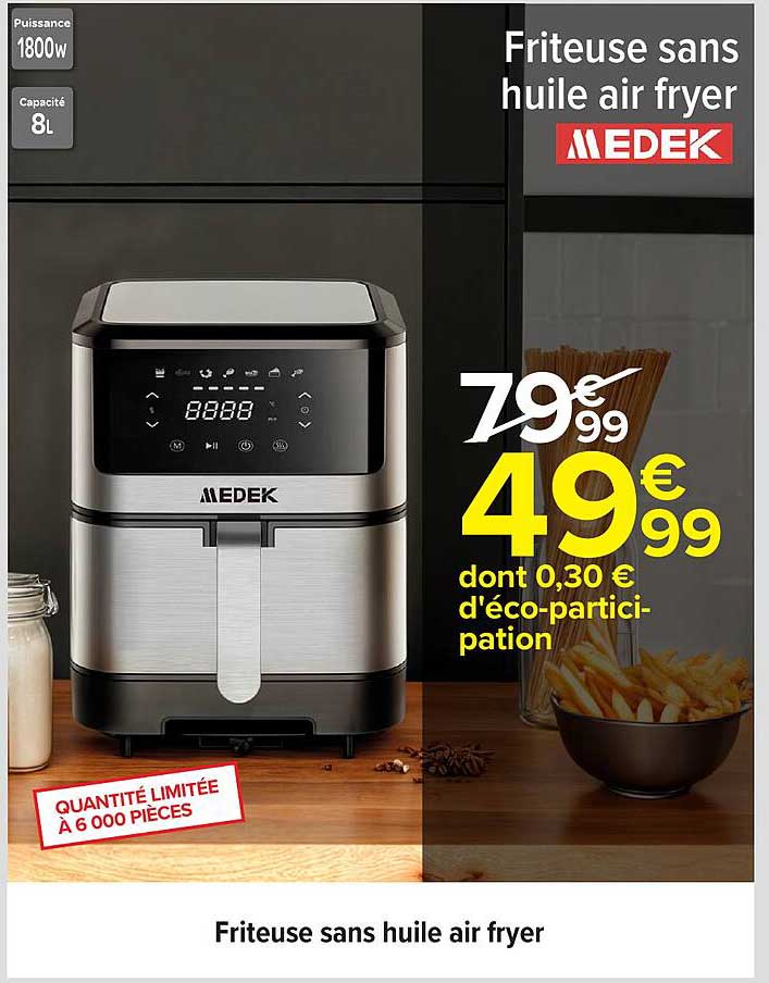 Friteuse sans huile air fryer