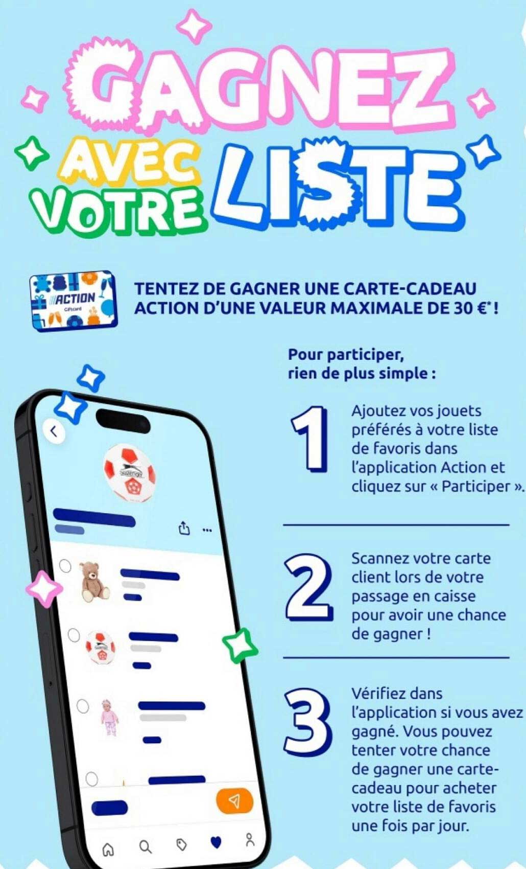 GAGNEZ AVEC VOTRE LISTE