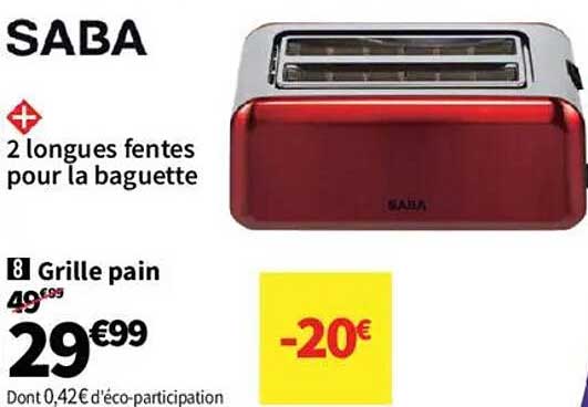 Grille pain SABA