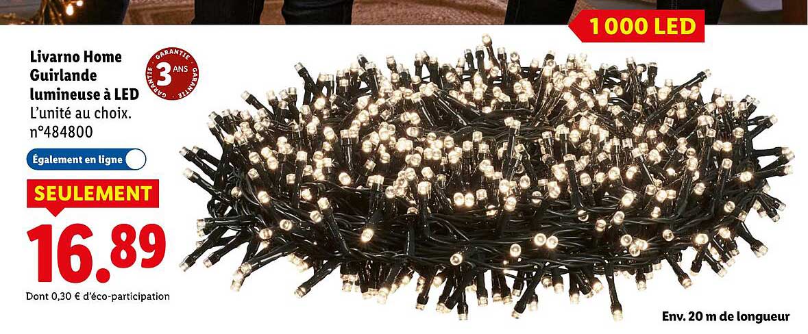 Guirlande lumineuse à LED