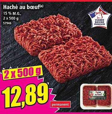Haché au bœuf