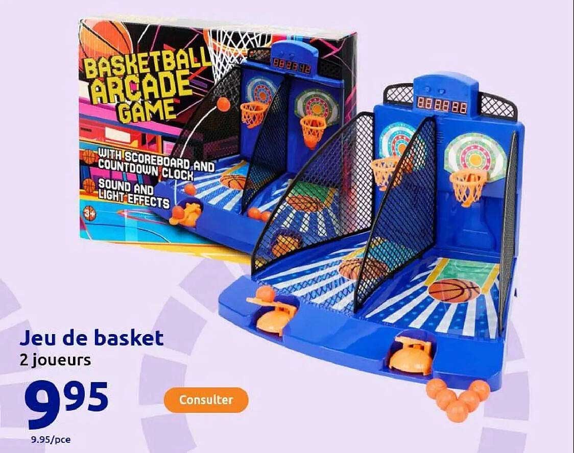 Jeu de basket
