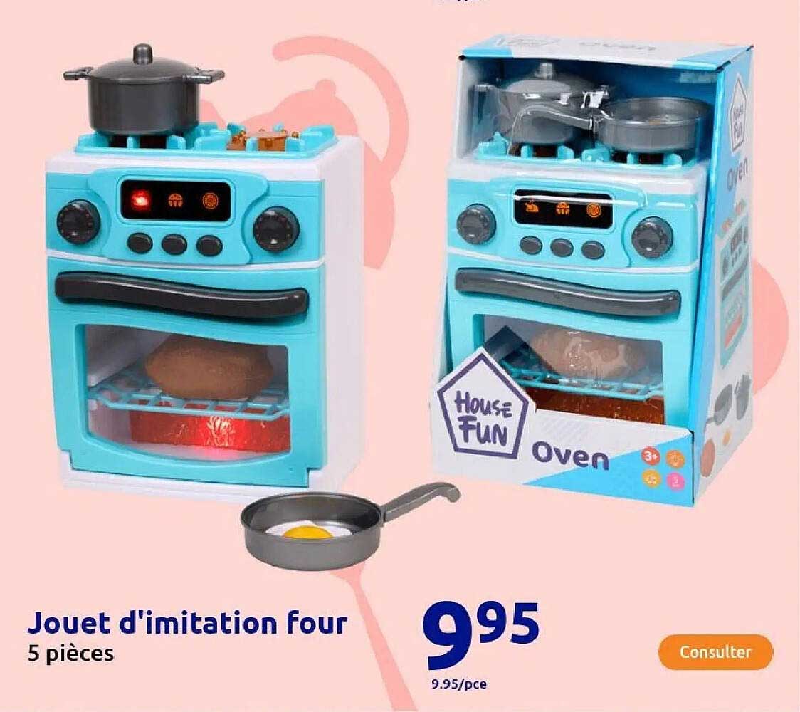 Jouet d'imitation four