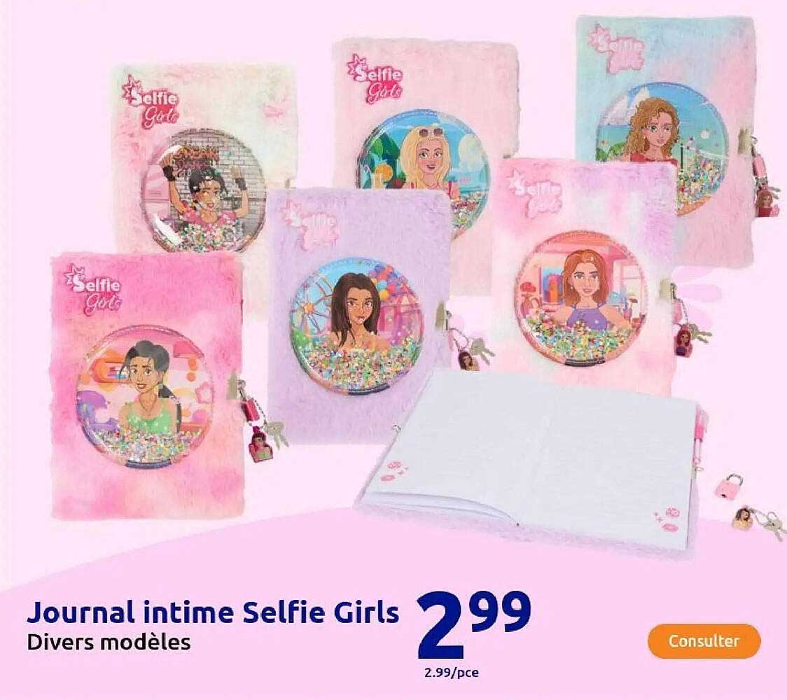 Journal intime Selfie Girls