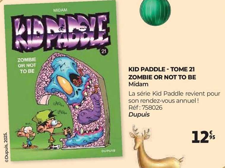 KID PADDLE - TOME 21 ZOMBIE OR NOT TO BE