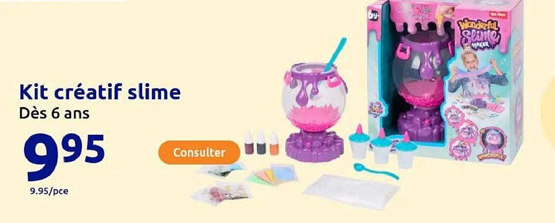 Kit créatif slime