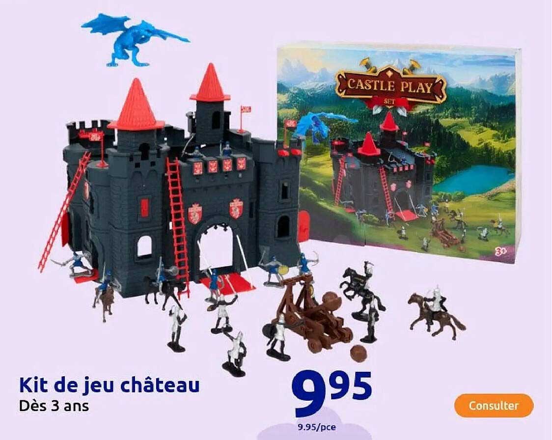Kit de jeu château