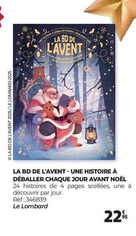 LA BD DE L'AVENT - UNE HISTOIRE À DÉBALLER CHAQUE JOUR AVANT NOËL