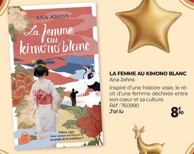 LA FEMME AU KIMONO BLANC