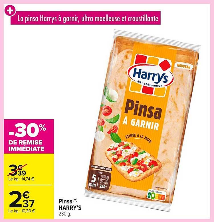 La pinsa Harrys à garnir, ultra moelleuse et croustillante