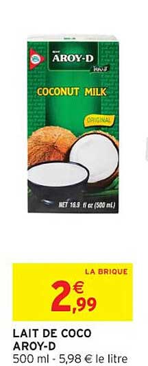 LAIT DE COCO AROY-D