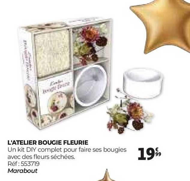 L'ATELIER BOUGIE FLEURIE