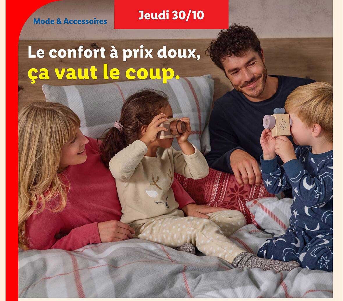 Le confort à prix doux, ça vaut le coup.