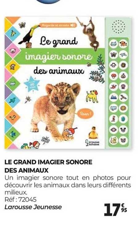 LE GRAND IMAGIER SONORE DES ANIMAUX