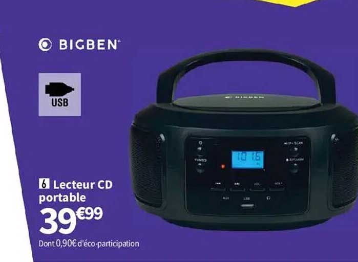 Lecteur CD portable