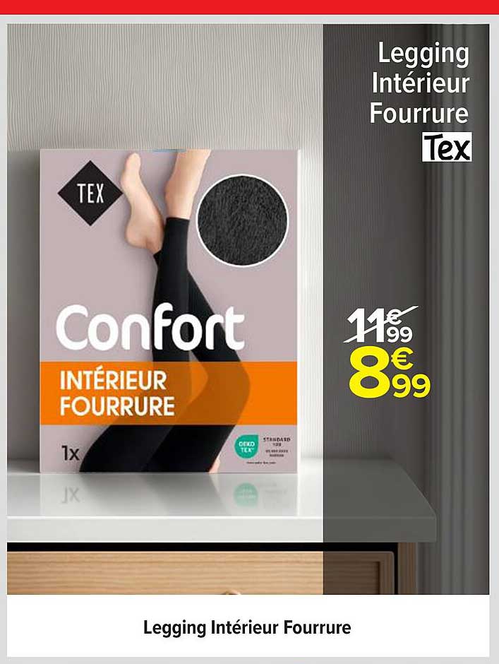 Legging Intérieur Fourrure