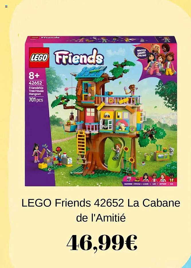LEGO Friends 42652 La Cabane de l'Amitié