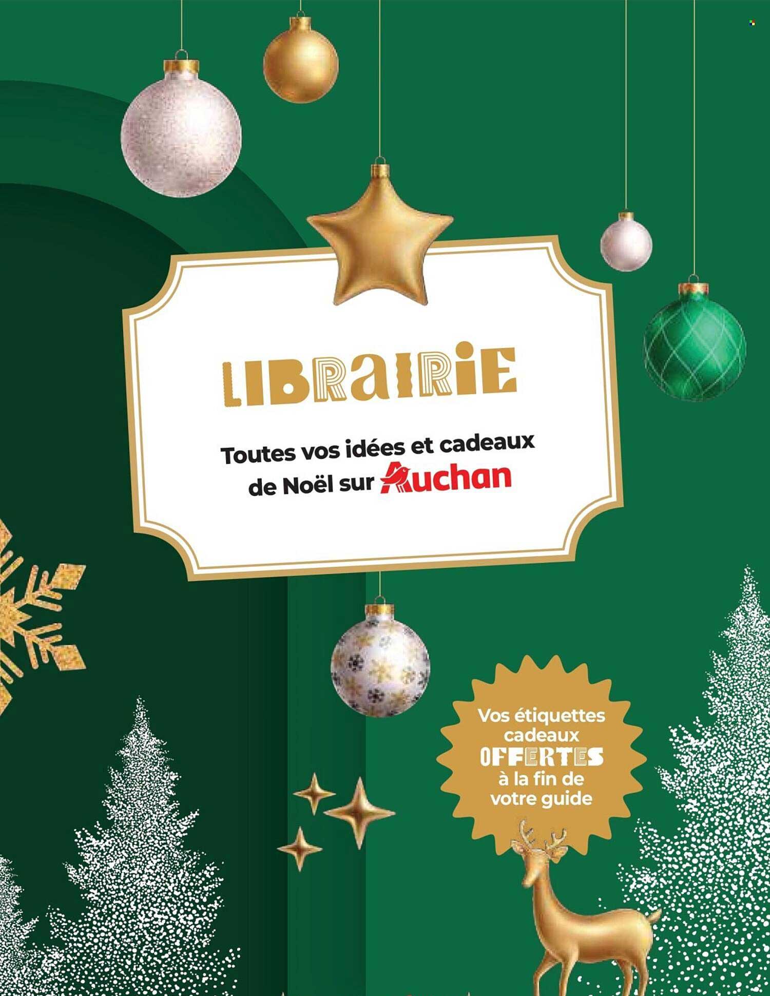 LIBRAIRIE - Toutes vos idées et cadeaux de Noël sur Auchan