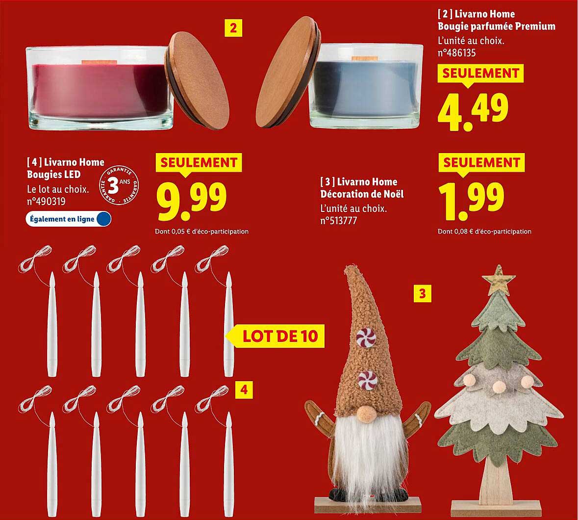 Livarno Home Bougie parfumée Premium